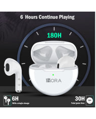 AUDIFONO BLUETOOTH TWS REDONDO MOD. AUT119