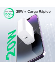 CARGADOR USB TIPO C PD 20W GAR152