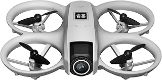 Drone with HD Camera for Adults, 360° Rolling Intelligent Obstacle Avoidance One-Key Takeoff/Landing, Headless Mode 2 Batteries Remote Control Drone Portable Mini Aircraft Gifts for Beginners Teens
