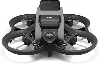DJI Avata, First-Person View Drone with 4K Stabilized Video, Super-Wide 155° FOV, Built-in Propeller Guard, HD Low-Latency Transmission, Black, FAA Remote ID Compliant