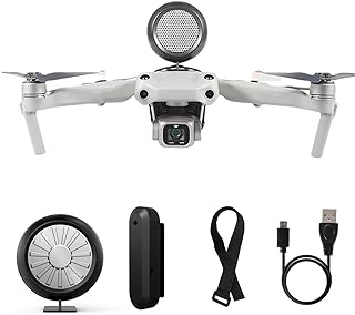 Universal Drone Speaker Megaphone Loudspeaker Wireless Mini Speaker RC Car Walkie Talkie Two Way Radio Communication Accessories for DJI Mini 4 Pro/Air 3/Air 2S/Mavic 3 Pro/F11S/F7S/F22S/EVO