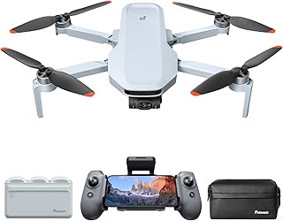 Potensic Atom 2 Drone with Camera for Adults 4K Video, 8K Photo, Under 249g, 3-Axis Gimbal, 10KM Transmission, AI Track, Vertical Shooting, AI Night Shot, QuickShots, Fly More Combo (96-Min Flight)