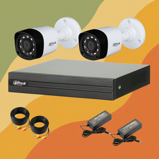 Camaras de Seguridad Tubo Kit 2