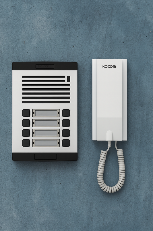 PORTERO DE SOLO AUDIO CON 8 INTERCOMUNICADORES