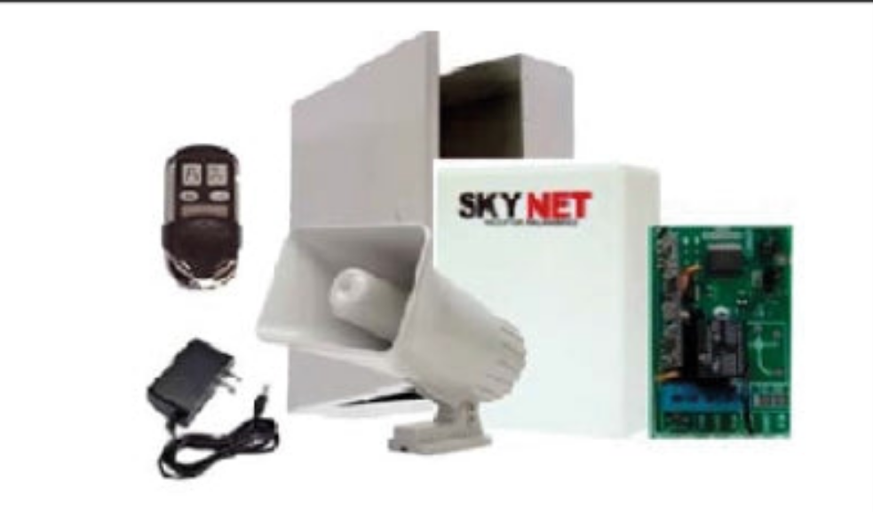 KIT INCLUYE SIRENA Y FUENTA