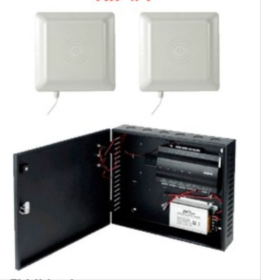 Kit para lectura de stickers vehiculares