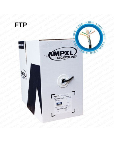AM- CABLE FTP EXTERIOR BLINDADO CAT6 CCA 305M 23 AWG-NEGRO