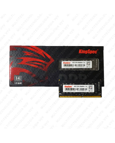 MEMORIA RAM KINGSPEC DDR4 LAPTOP 16GB 1.2V 2666 MHz