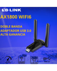 ADAPTADOR WDN1800 AX1800 Mbps WIFI6 USB3.0