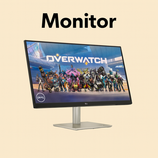 MONITOR DELL P2225H 22Inch Full-HD HDMI DP VGA 3USB3.2-A USB3.2-B USB3.2-C BLACK-SILVER