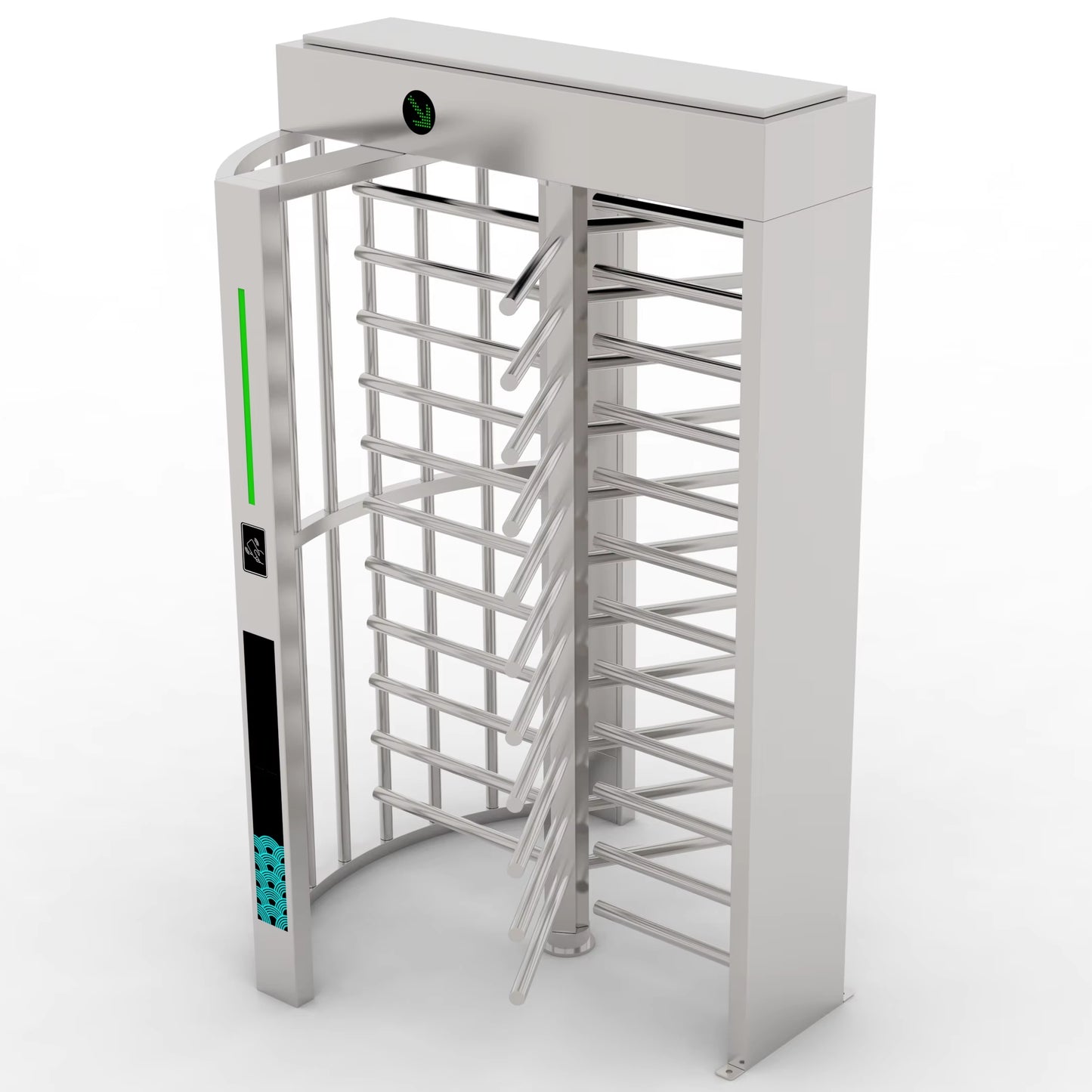Torniquete de altura completa de acero inoxidable de alta velocidad