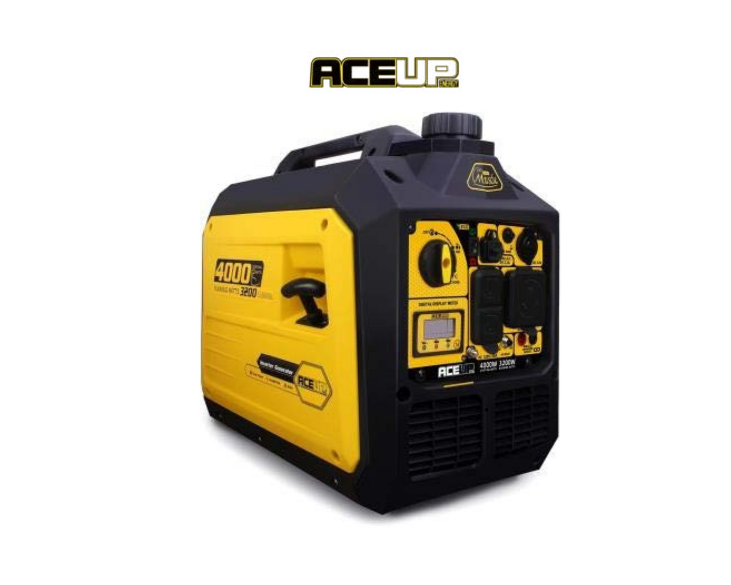 Aceup Energy 4000 Watts Generador Inverter | 
Silensioso a Gasolina 
modelo ACE-AI4000S