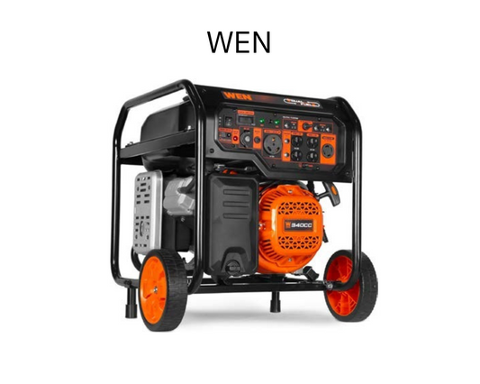 WEN generador portatil de combustion | dual 8000 
vatios | 120V/240V |
modelo WEN-DF8000X