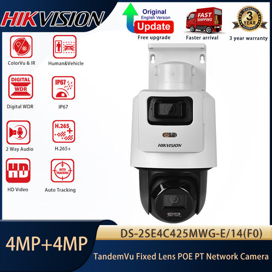 Cámara IP POE Flex Vu DS-2SE2C400MWG-E/14,