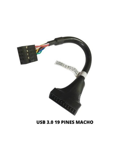 ADAPTADOR INTERNO USB 3.0 MACHO A USB 2.0 HEMBRA