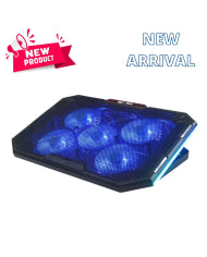 BASE GAMER VAIU-018 5 VENTILADORES 6 NIVELES