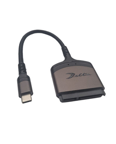 CABLE CONVERTIDOR USB TIPO C A SATA 22 PINES HDD 2.5