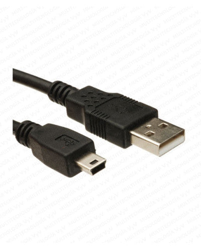 CABLE USB 2.0 A MINI USB 5 PINES V3 DELTA