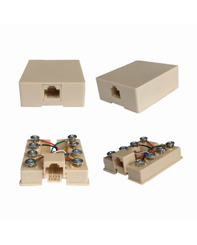 CAJETIN RJ45 1 PUERTO