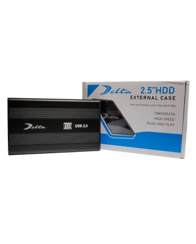 CASE 2.5 USB 2.0 METALICO DELTA