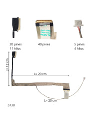 FLEX DE VIDEO ACER 5738 5338 5542G 5536 5236 50.4CG14.022