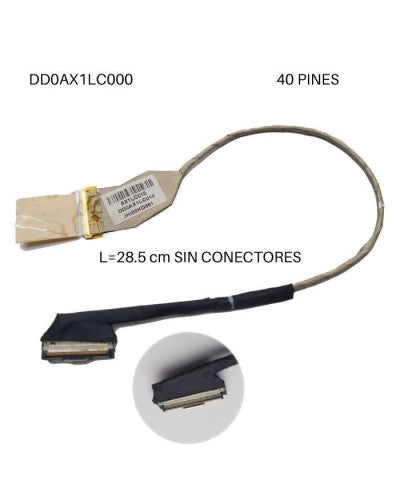 FLEX DE VIDEO HP CQ42 P/N DD0AX1LC000