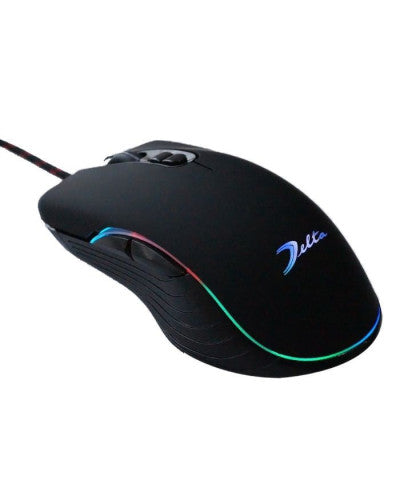 MOUSE OPTICO GAMER USB ERGONOMICO SEIS BOTONES MOD. RJ1101