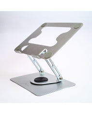 SOPORTE DE LAPTOP GIRATORIO SILVER