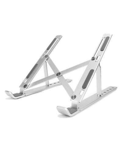 SOPORTE DE LAPTOP Y TABLETS DE ALUMINIO GRIS MOD. N3