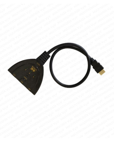SWITCH HDMI 3 EN 1 4K