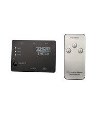 SWITCH HDMI 3X1 3D 1080P + CONTROL REMOTO