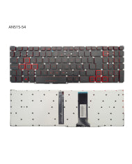 TECLADO PARA ACER NITRO 5 AN515-54-70KK AN515-54 NO FRAME BIG ENTER ROJO RETROILUMINADO