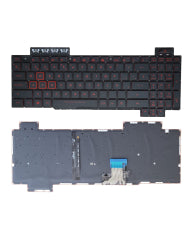 TECLADO PARA ASUS FX504G SMALL ENTER SIN FRAME RETROILUMINADO