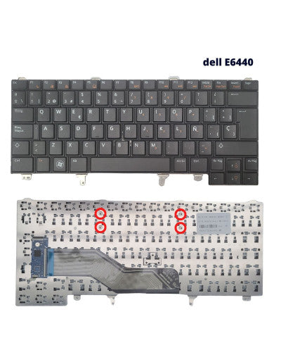 TECLADO PARA DELL 14 E6440 FRAME BIG ENTER
