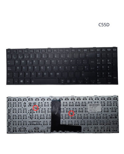TECLADO PARA TOSHIBA 15 C50B C55D