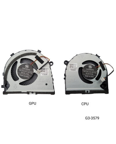 VENTILADOR LAPTOP DELL GPU CPU G3-3579, G3-3779, G5 5587