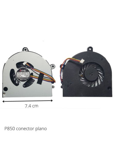VENTILADOR LAPTOP TOSHIBA P850 CONECTOR PLANO
