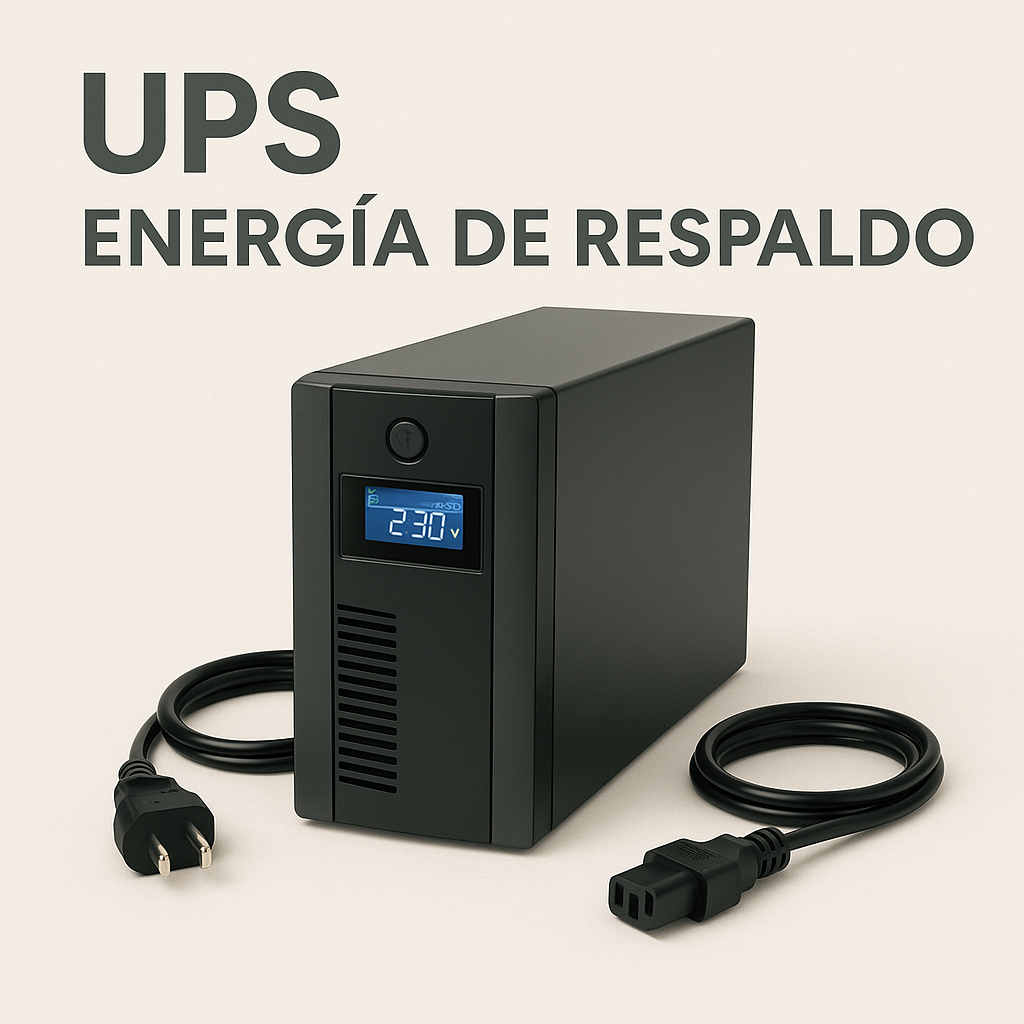 UPS PARA RESPALDO ENERGÉTICO