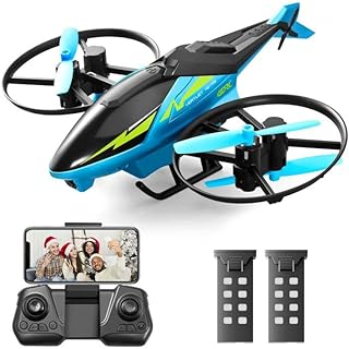 4DRC M3 Drone with 1080P HD Camera for Adults Kids Beginners,Remote Control Foldable quadcopters Helicopter Boys Toys/Gift,with Auto Hover, One Key Start,3D Flips