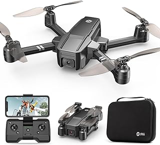 Holy Stone HS440 Foldable FPV Drone with 1080P WiFi Camera for Adult Beginners and Kids; Voice Gesture Control RC Quadcopter with Modular Battery for long flight time, Auto Hover, Carrying Case