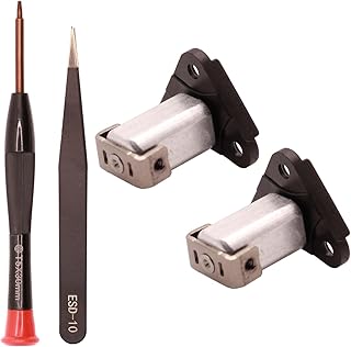 iMusk 2 pcs Reinforced Pivot Hinges for DJI Mini 4 Pro/Mini 3 Front Arm Axis Shaft with T5 Screwdriver and Tweezer Repair Tools