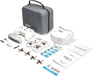 BETAFPV Cetus X FPV Kit with Betaflight FC LiteRadio 3 Transmitter C04 Cam VR03 Goggles with DVR Recording Function, Supported 2S Power Advanced RTF Kit for FPV Beginners to Fly Faster Further ELRS V3