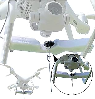 Release and Drop Professional Device for DJI Phantom 4 (all models) – Drone Fishing, Bait Release, Load Delivery, Search and Rescue and Fun – U.S. Patent - by DRONE SKY HOOK