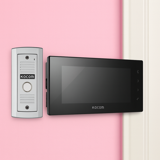 PORTERO DE SOLO AUDIO Y VIDEO KIT UNA PANTALLA