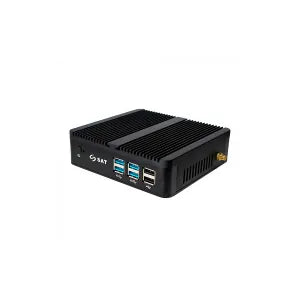 MINI PC SAT Z4125 4GB-DDR3 128GB-SSD Wifi HDMI VGA LAN 8-USB Black