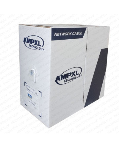 AM- CABLE UTP INTERIOR CAT6 50%CU 50%AL 305M DELTA 23 AWG BLANCO