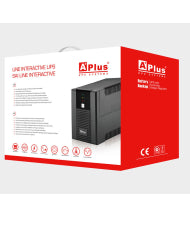 AP-UPS INTERACTIVO 1000VA/600W 12V/7Ahx2 10 TOMAS + 2 PTO RJ45
