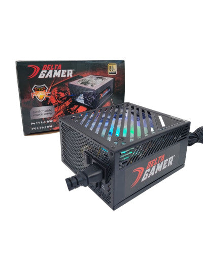 FUENTE DE PODER GAMER RGB 650W CERTIFICADA
