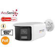 Cámara bala fija de doble lente ColorVu 3K DS-2CE12KF3TP-DLS (180°)