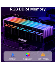MEMORIA RAM KINGSPEC DDR4 DESKTOP 8GB 3200 MHz RGB